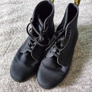 Dr Martens Canvas Boots | Size 8 | Used
